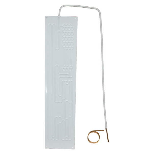 Evaporator Rollbond 805mm x 180mm x 1.5mm with capillary